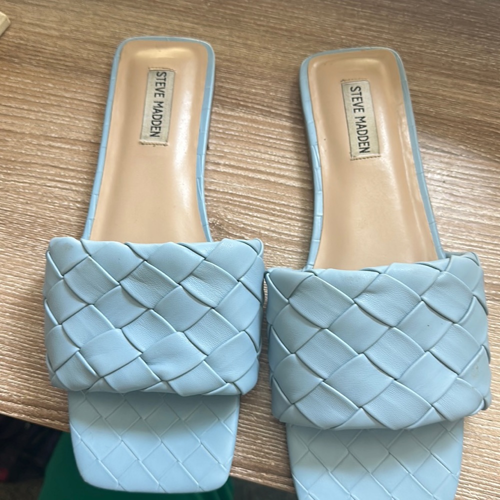 Size 10 braided Steve madden sandals